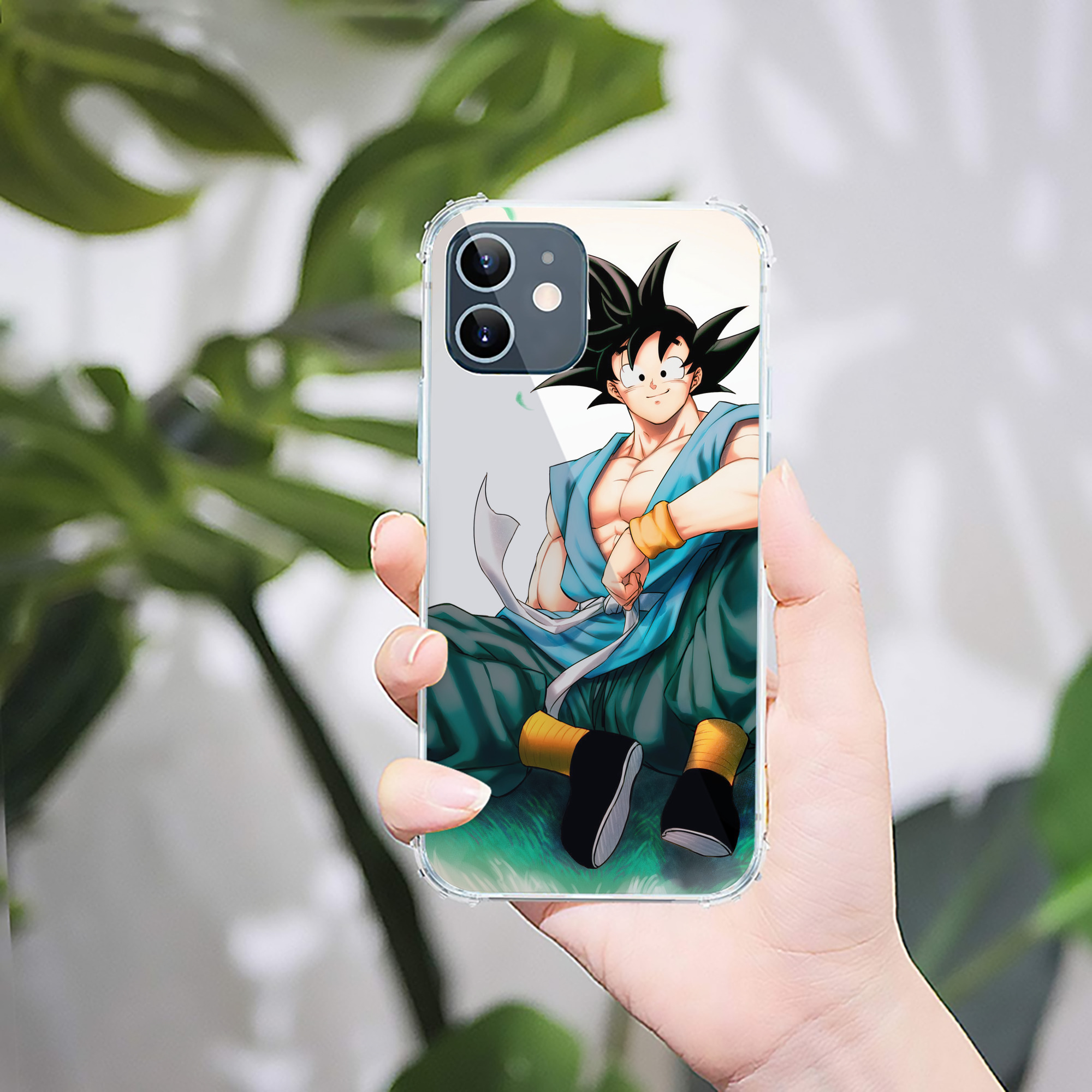 （画像用） ドラゴンボール DRAGON BALL 【iPhone 12シリーズ対応】透明スマホケース（クリアソフトケース）